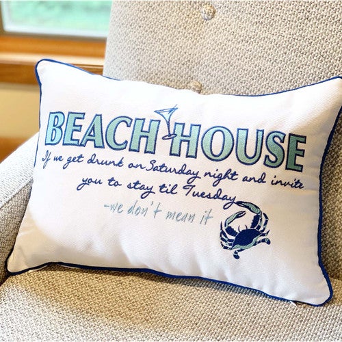 Coastal Retreat Lumbar Pillow