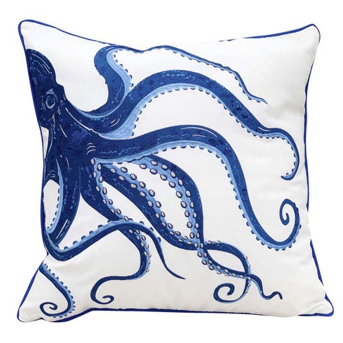 Swirling Octopus Pillow