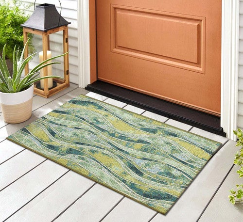 Green Lagoon Serenity Mat - 2 x 2