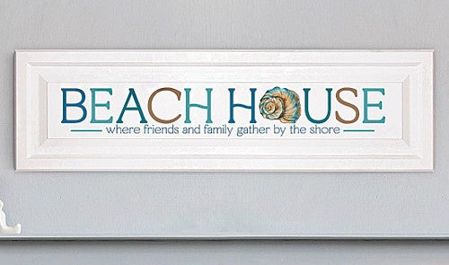 Beach House Gathering Wall Decor - OUT OF STOCK UNTIL 07/04/2025