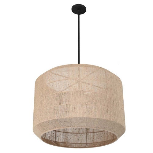 Jute Shore Pendant Light - 26 Inch