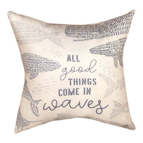 Coastal Rhythms Indoor/Outdoor Pillow