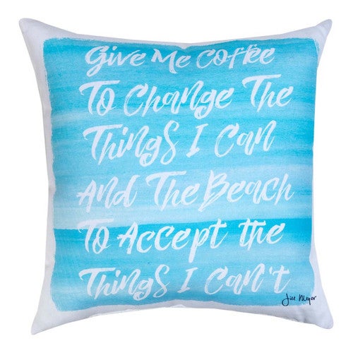 Coffee Lover's Indoor/Outdoor Pillow