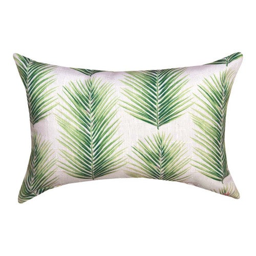 Tropical Elegance Green Pillow