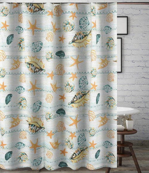Jade Beach Shower Curtain