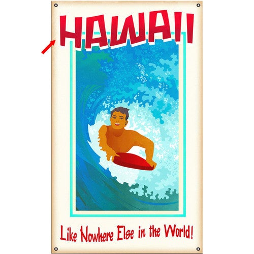 Like Nowhere Else in the World Personalized Wall Art