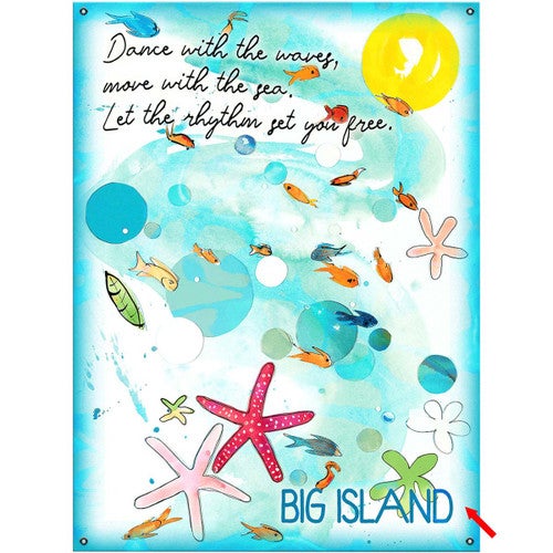 Tidepool Personalized Wall Art