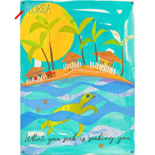 Little Grass Shacks Personalized Wall Art