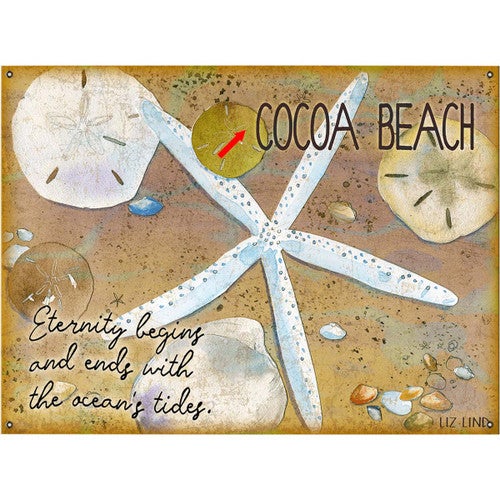 Starfish Eternity Personalized Wall Art