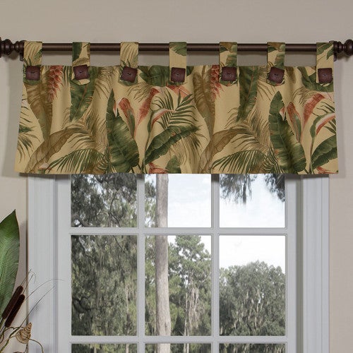 Pacific Palisades Tab Valance