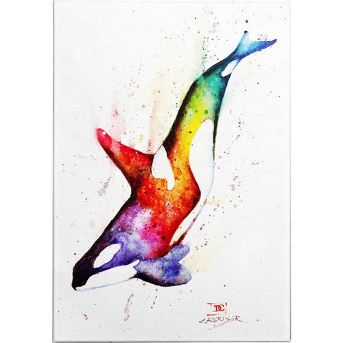 Orca Metal Box Wall Art