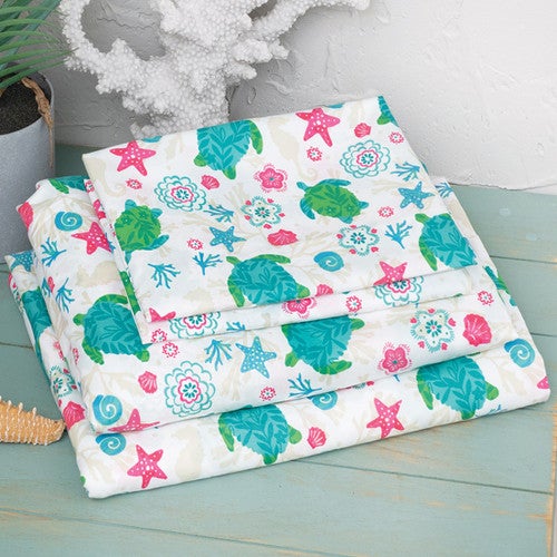 Sea Turtle Bay Sheet Sets - CLEARANCE