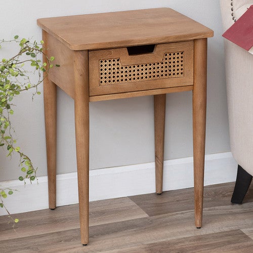 Sea Breeze Woven Accent Table