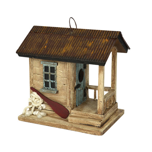 Beach Shack Birdhouse