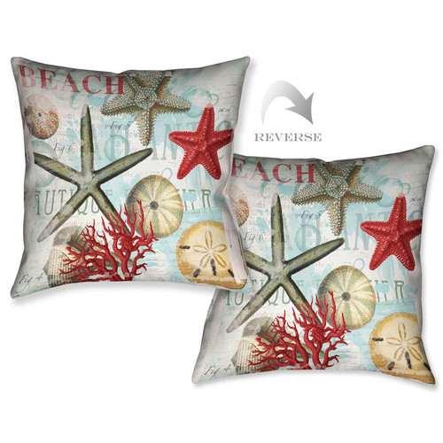 Beach Starfish Pillow