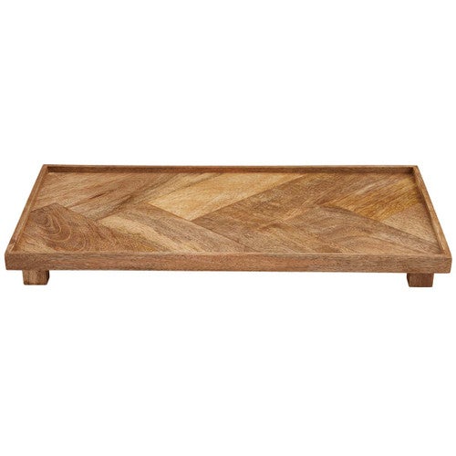 Natural Herringbone Serving Board - OUT OF STOCK UNTIL 06/18/2025