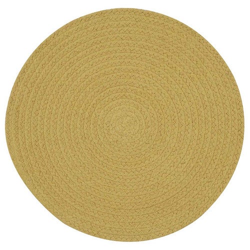 Honey Yellow Round Placemats - Set of 4