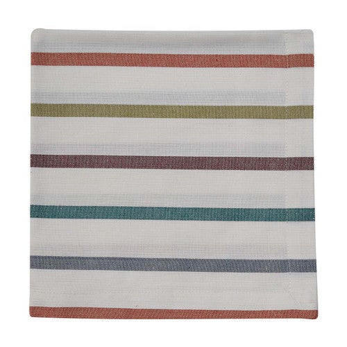 Watercolor Stripes Napkins - Set of 4