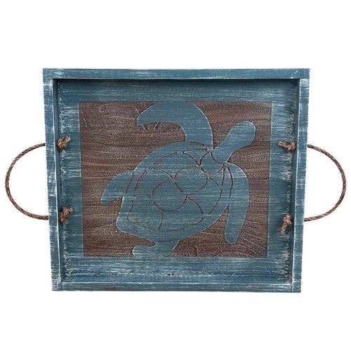 Wind Swept Turtle Serving Tray