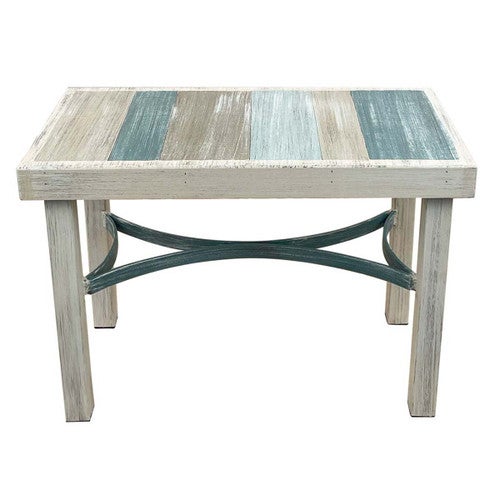 Weathered Slats Beach Bench