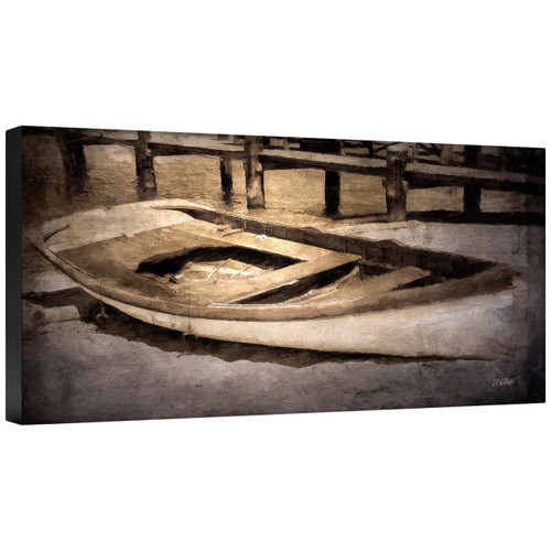 Beached Canvas Wall Print