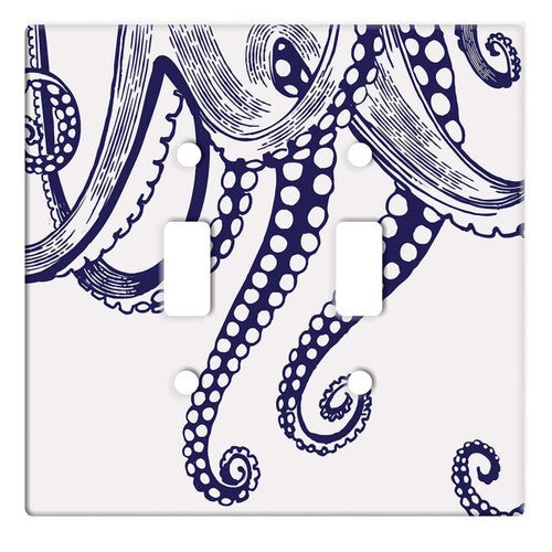 Octopus Power Double Switch Plate