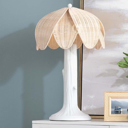 Willow Wicker Table Lamp
