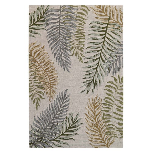 Fern Leaves Rug - 5 x 8