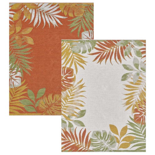 Coastal Ferns Indoor/Outdoor Rug - 7 x 9 - OUT OF STOCK UNTIL 07/29/2025