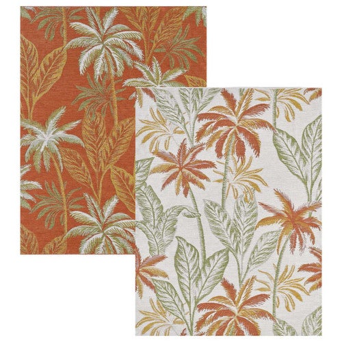 Sunset Palms Indoor/Outdoor Rug - 5 x 7 - OUT OF STOCK UNTIL 05/05/2025