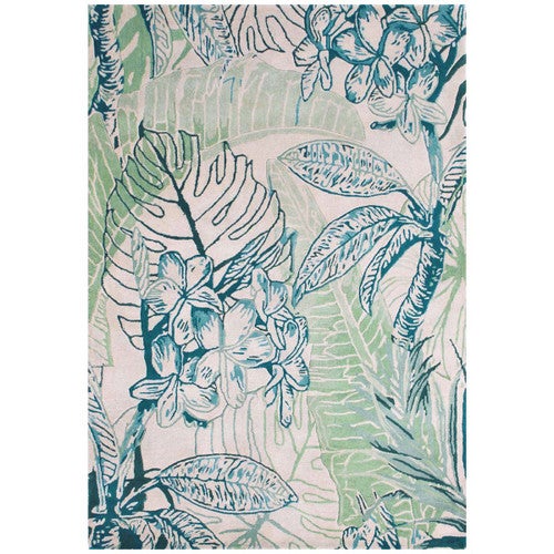 Coastal Greenery Rug - 6 Ft. Round