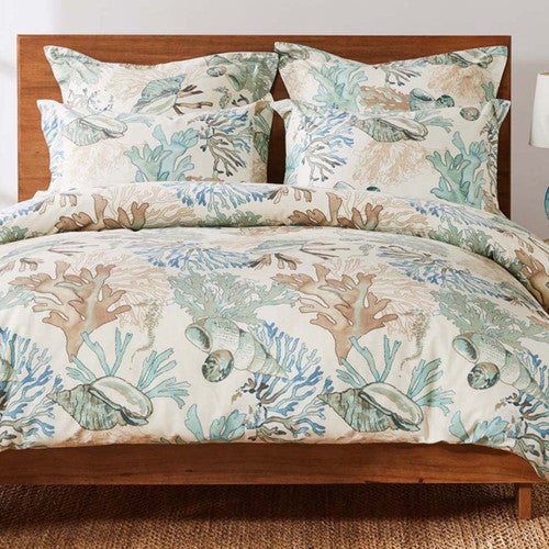 Aqua Reef Duvet Set - Twin