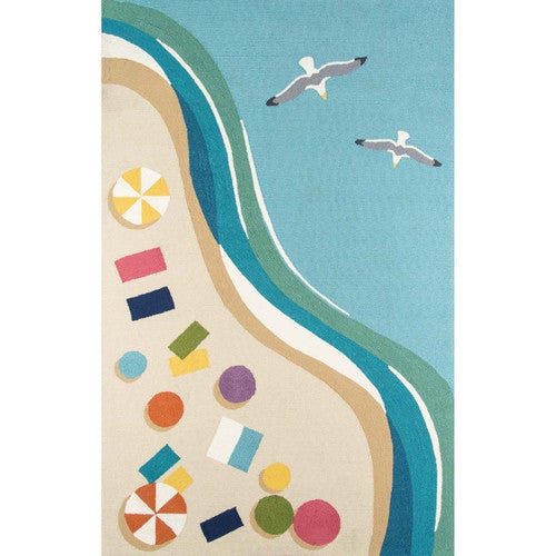 Oceans Palette Indoor/Outdoor Rug - 5 x 8