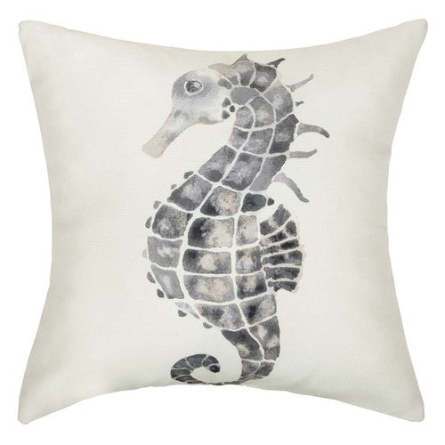 Stony Seahorse Indoor/Outdoor Pillow