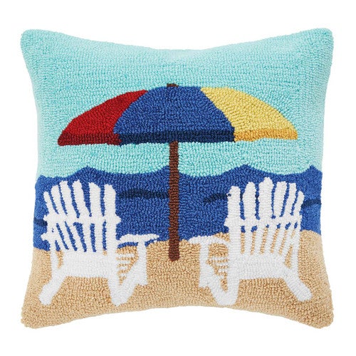 Adirondacks & Umbrella Pillow