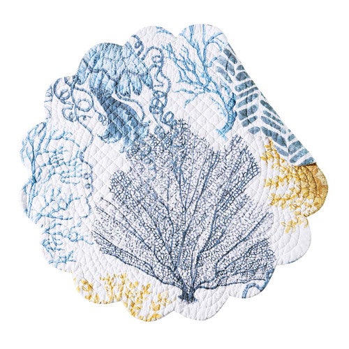 Tidal Mist Round Placemats - Set of 6