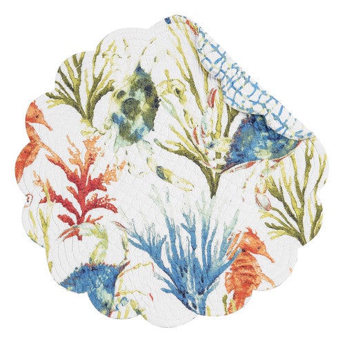 Abundant Seas Round Placemats - Set of 6