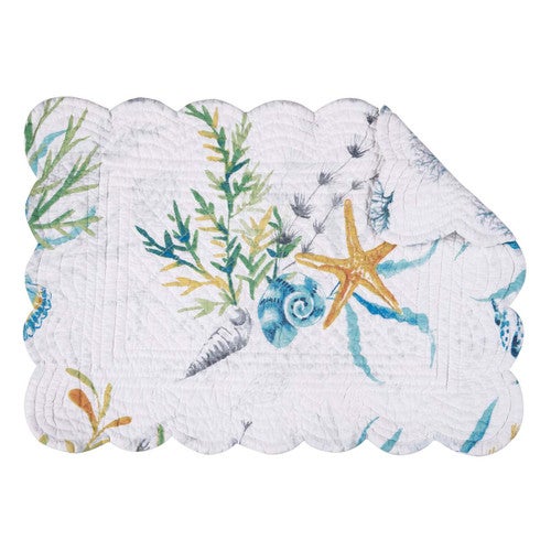 Coral Paradise Placemats - Set of 6