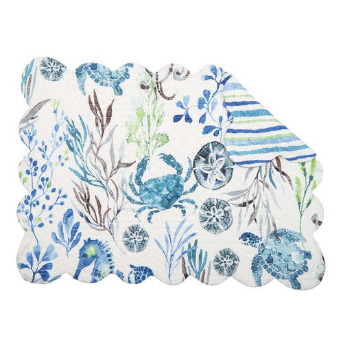 Sea Garden Placemats - Set of 6 - OUT OF STOCK UNTIL 10/28/2025