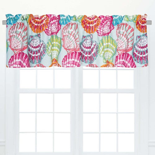 Summer Shoreline Valances - Set of 2