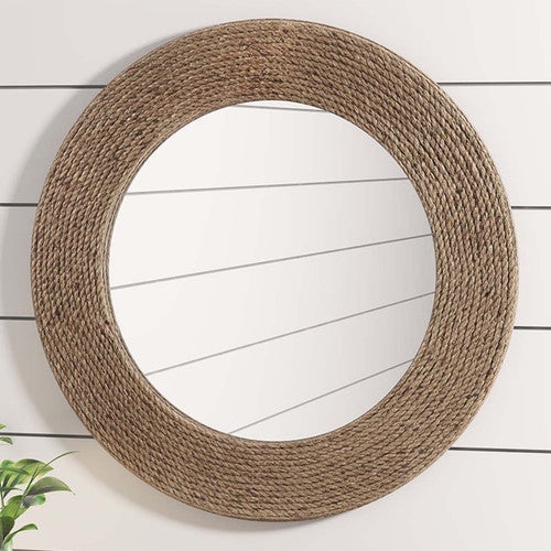 Tidewater Jute Wall Mirror