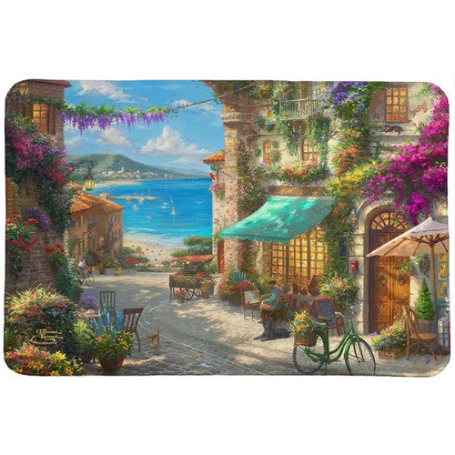 Thomas Kinkade Italian Cafe Memory Foam Rug