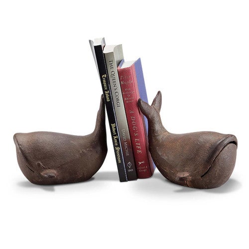 Oceanic Wonder Whale Bookends - Set of 2