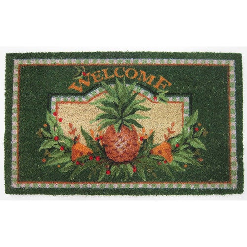 Pineapple Coast Welcome Coir Mat