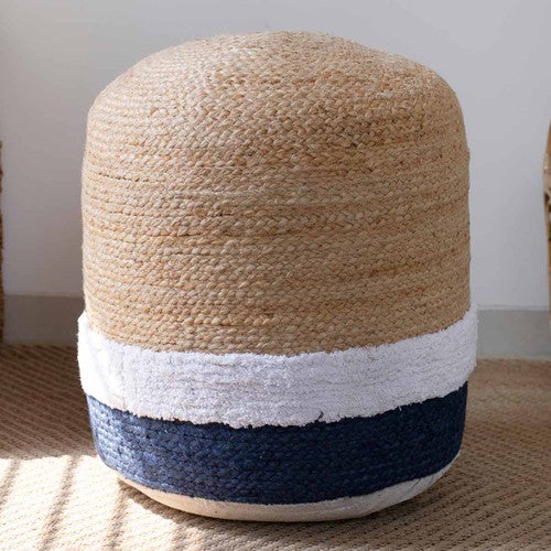 Maine Shoreline Pouf