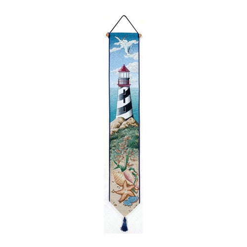 Lighthouse View Tapestry Bell Pull