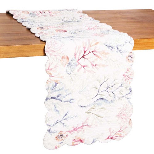Coral Waters Table Runner