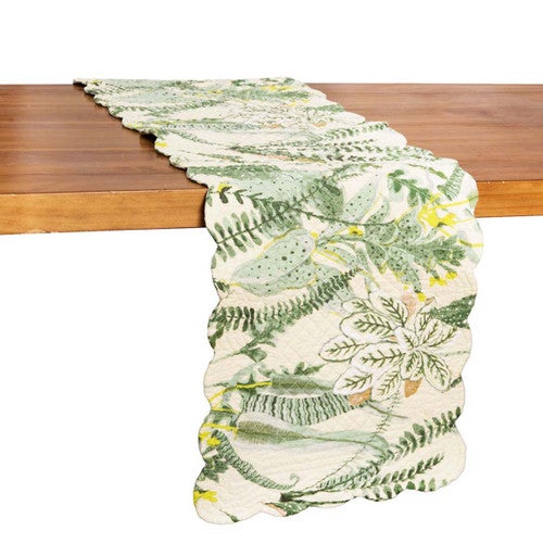 Coastal Flora Table Runner