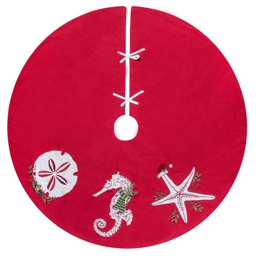 Oceans Holly Tree Skirt