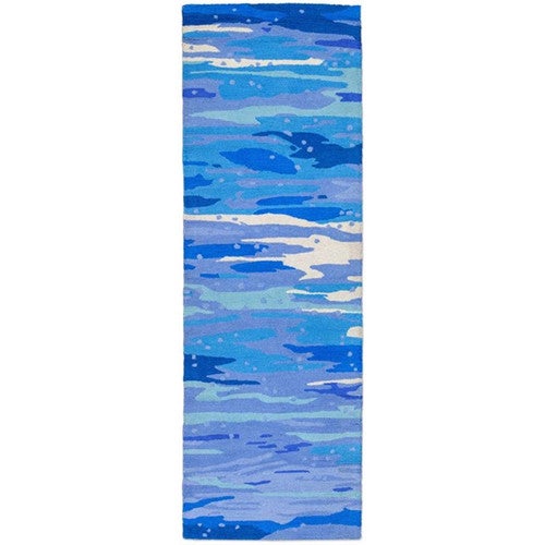 Sea Breeze Hooked Wool Runner